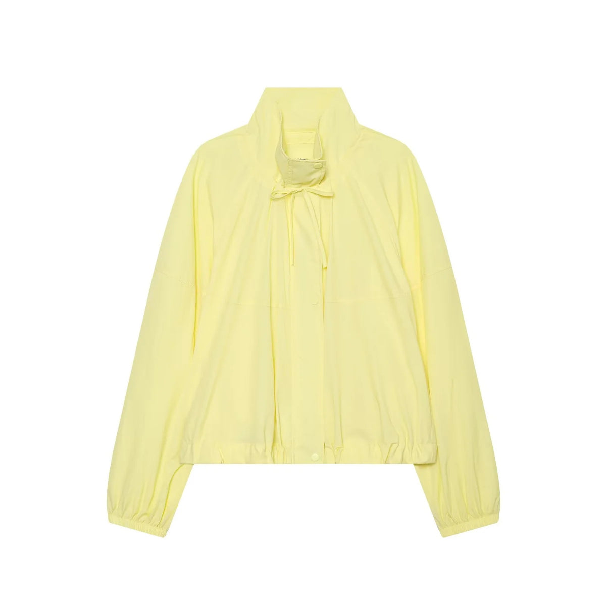 ZA Lightweight High-Neck Drawstring Jacket