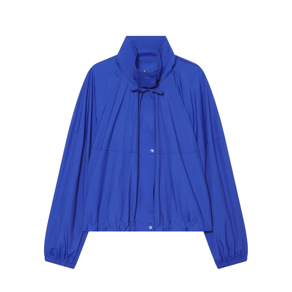 ZA Lightweight High-Neck Drawstring Jacket