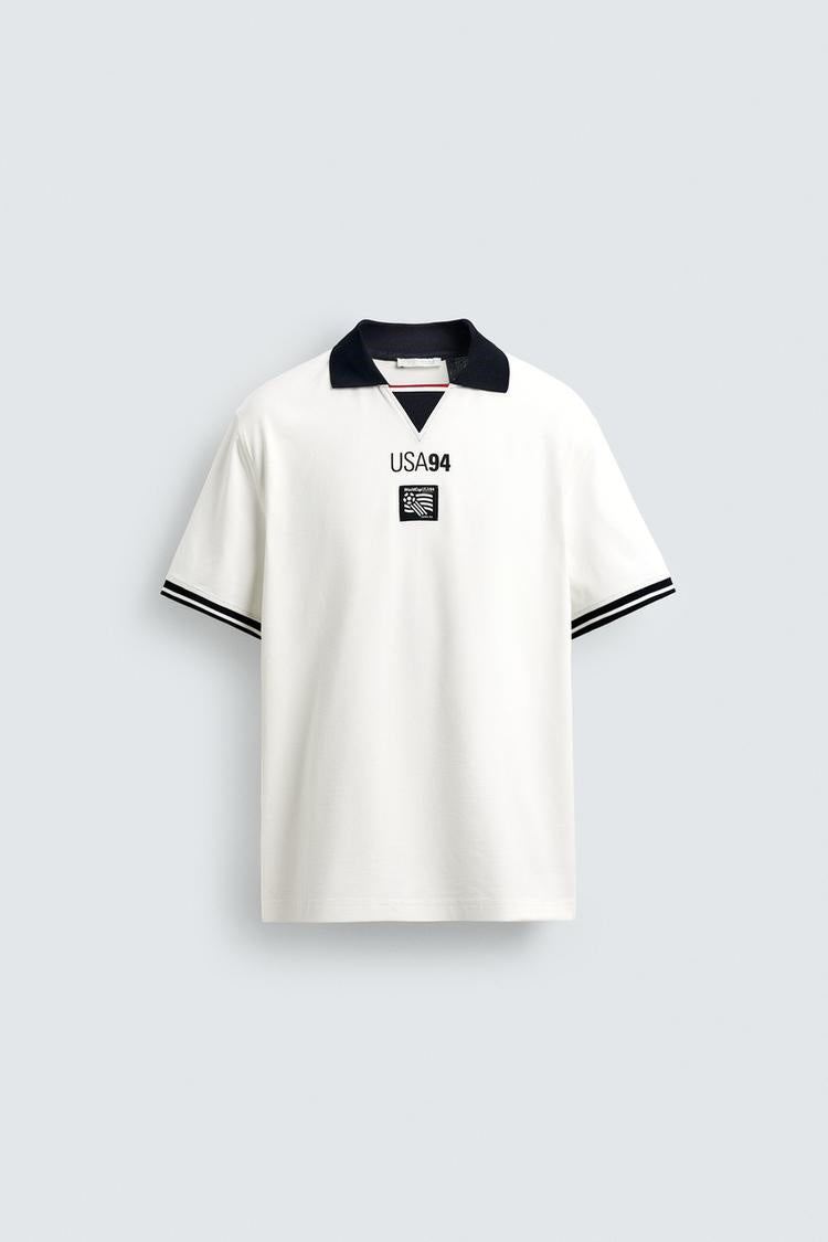 ZA USA 94 Retro Polo T-Shirt
