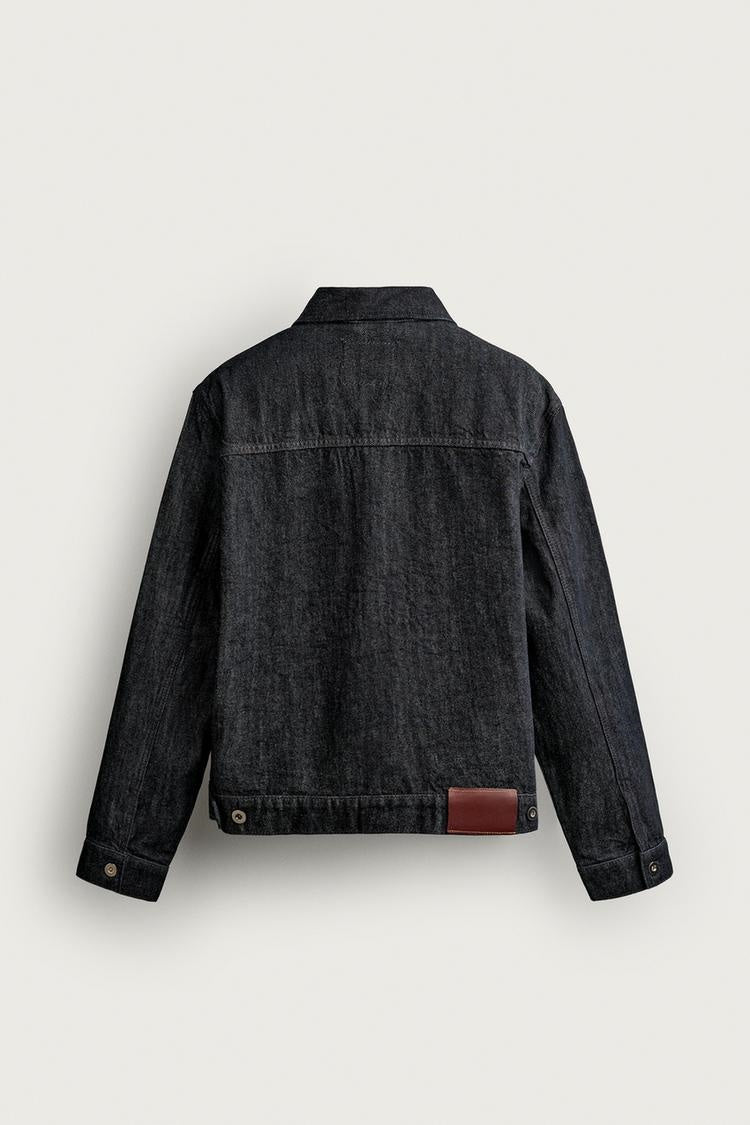 ZA Dark Wash Utility Denim Jacket