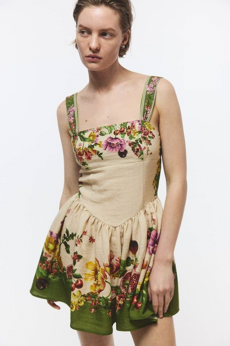ZAFloral Garden Mini Dress