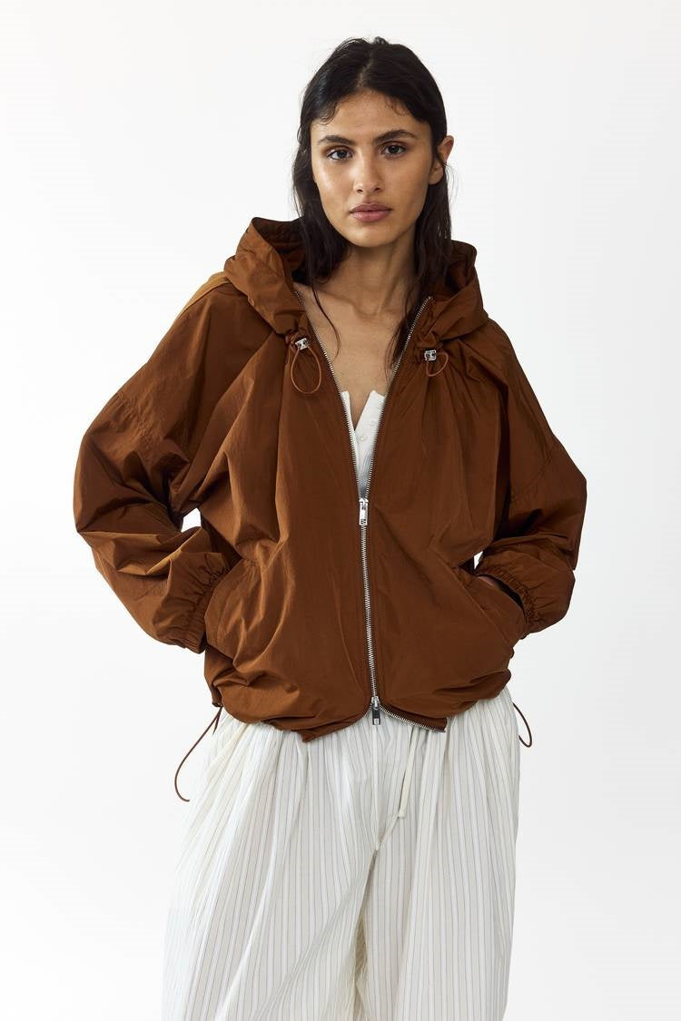 ZA Hooded Lightweight Windbreaker Jacket