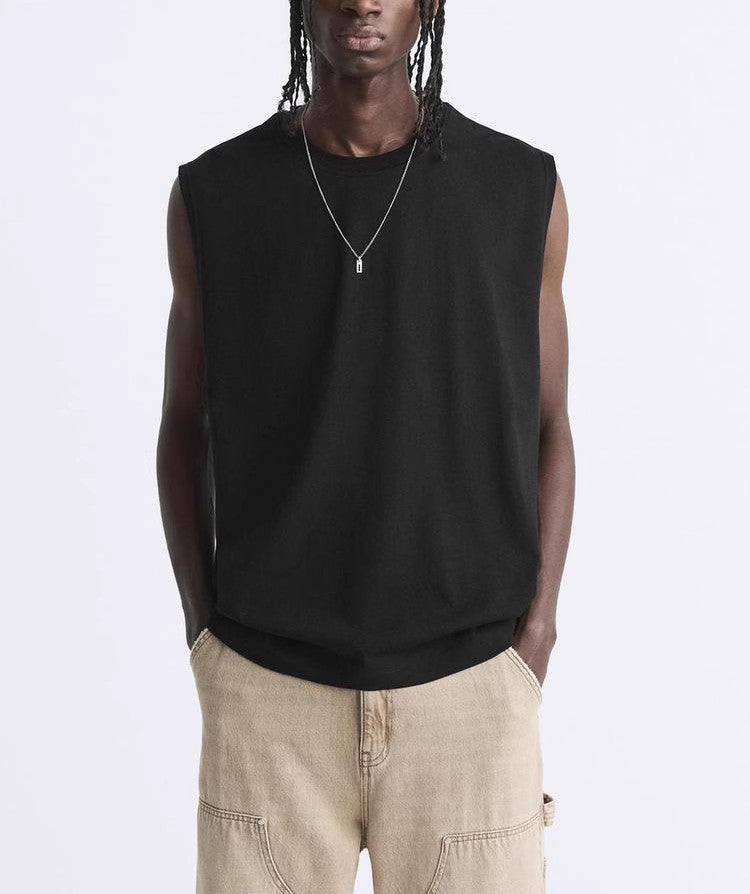 ZA  Relaxed Sleeveless Tank Top