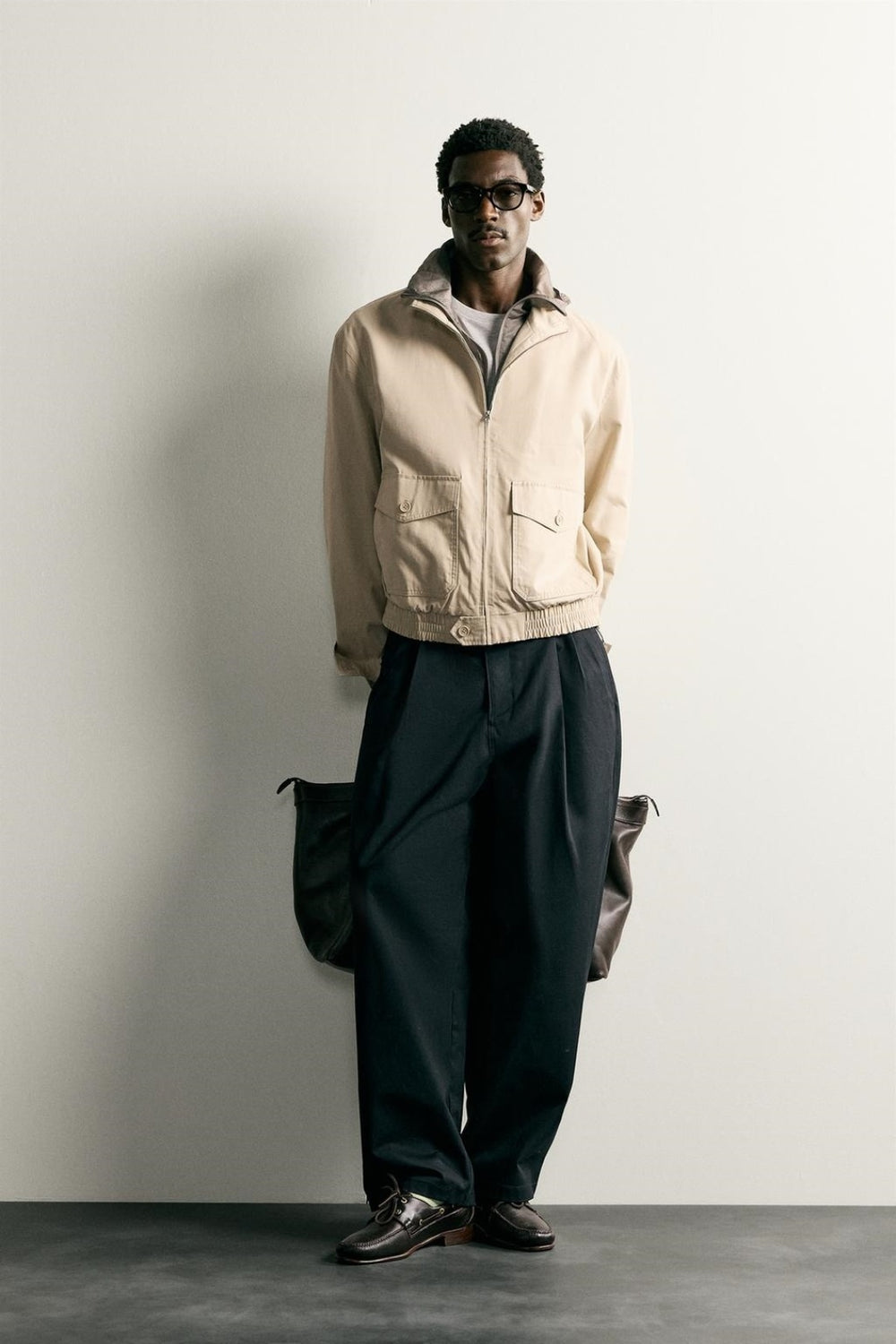 ZA Utility Pocket Zip-Up Jacket