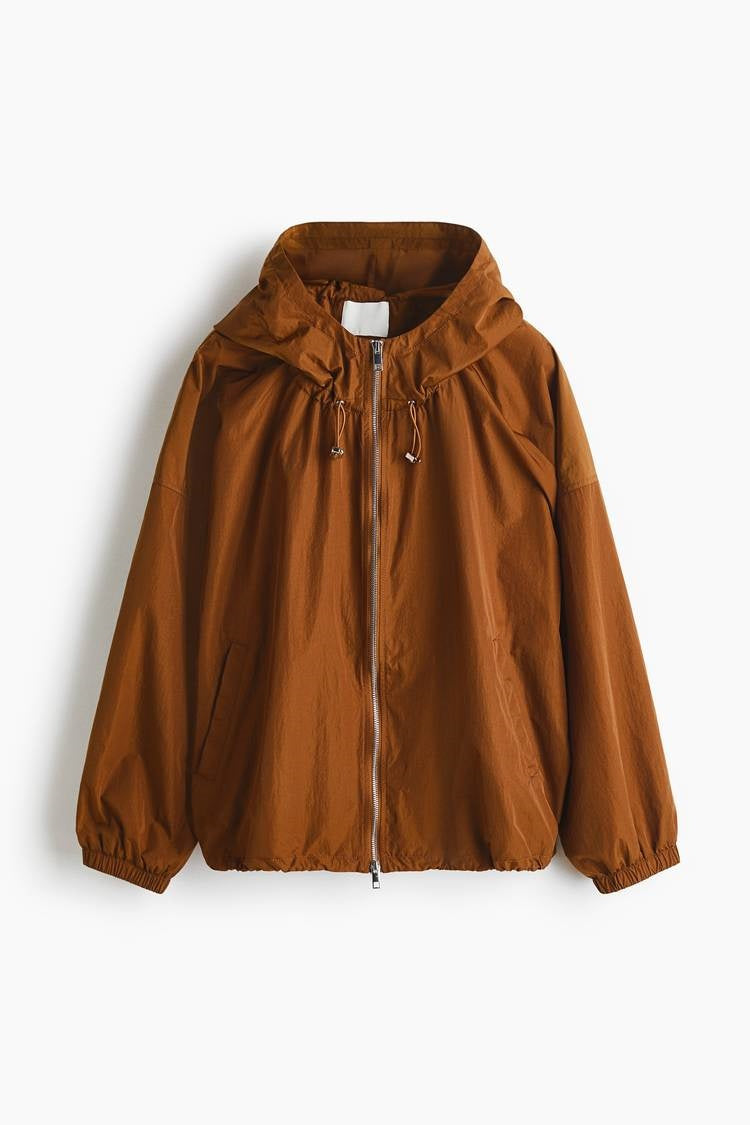 ZA Hooded Lightweight Windbreaker Jacket
