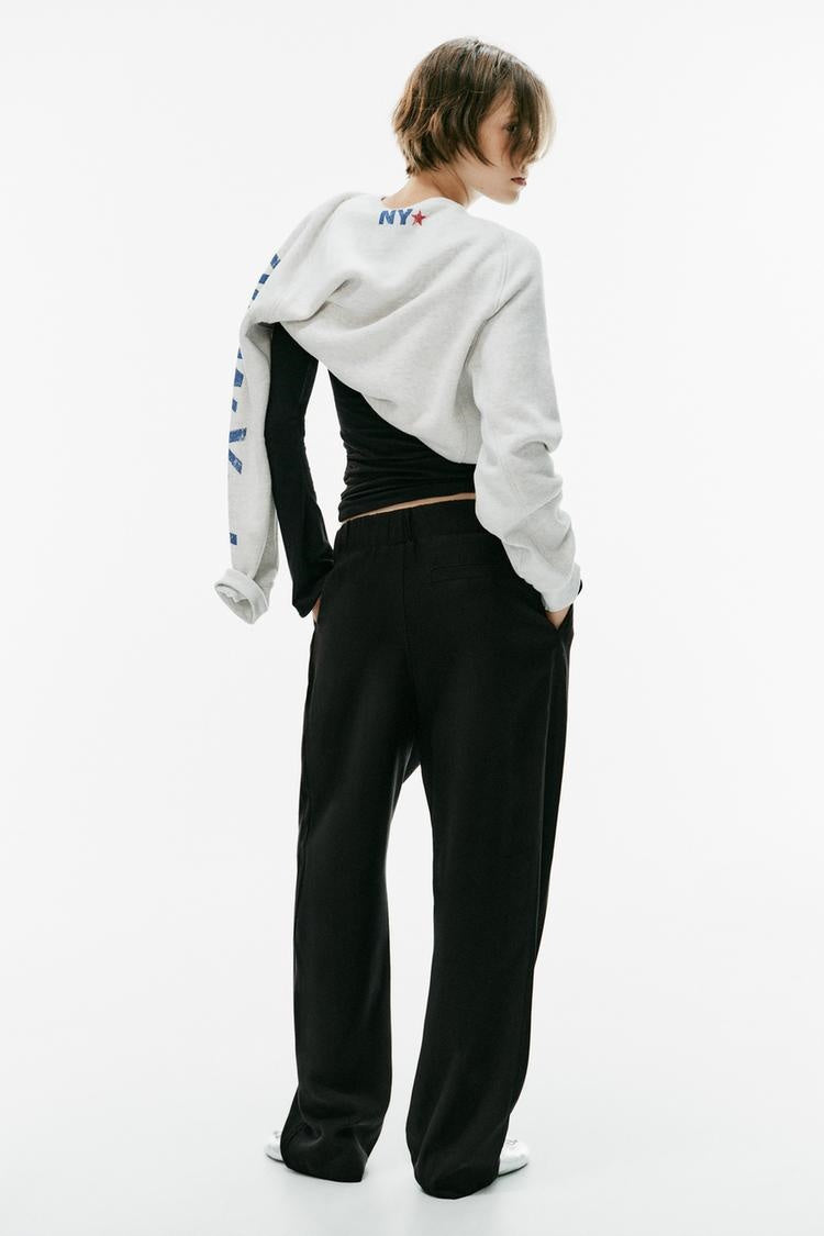 ZA Tailored Wide-Leg Trousers