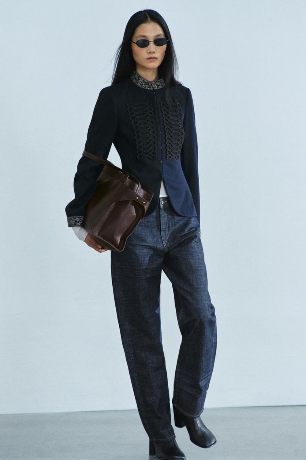 ZA Military-Inspired Tailored Jacket