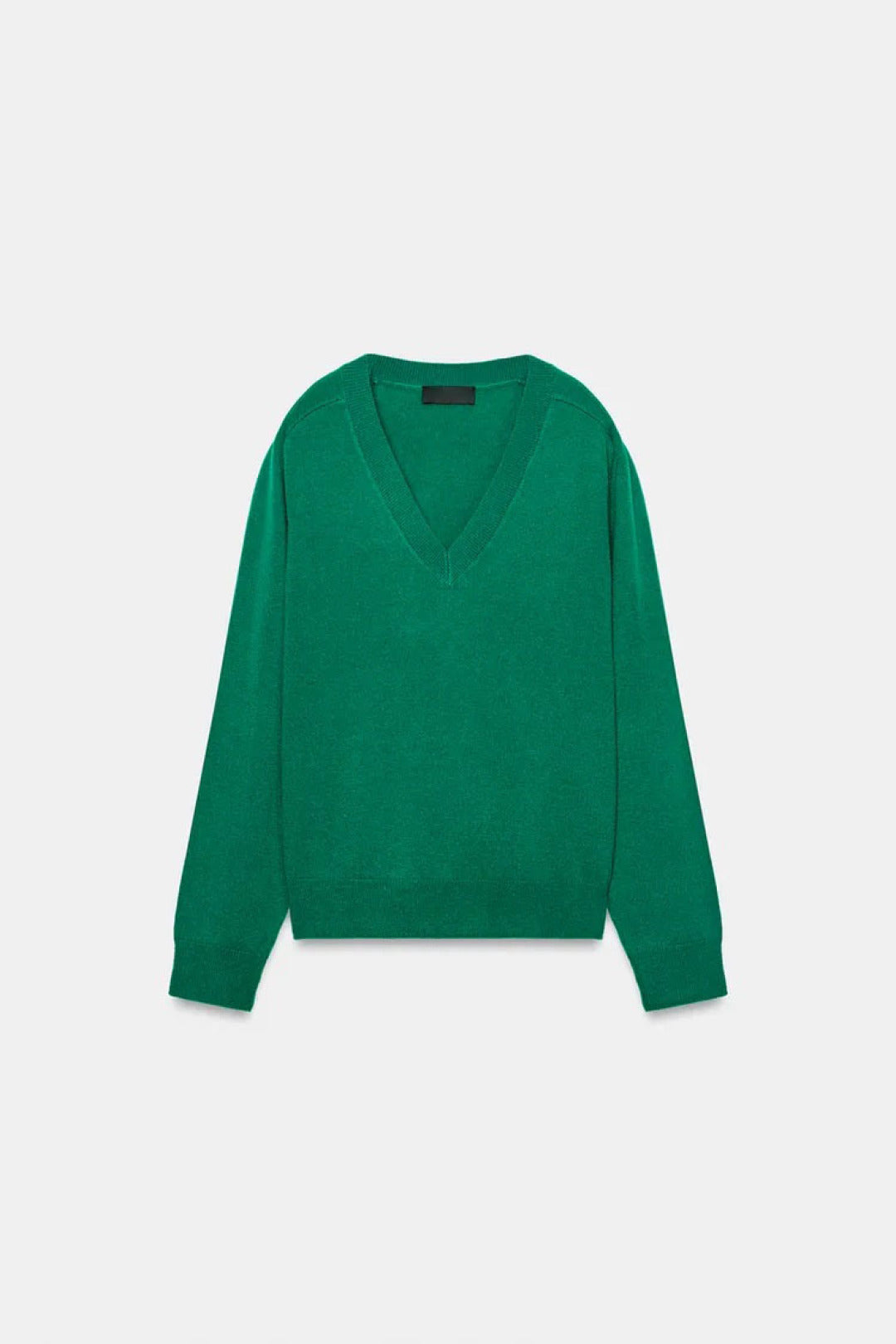 ZA Relaxed V-Neck Knit Sweater