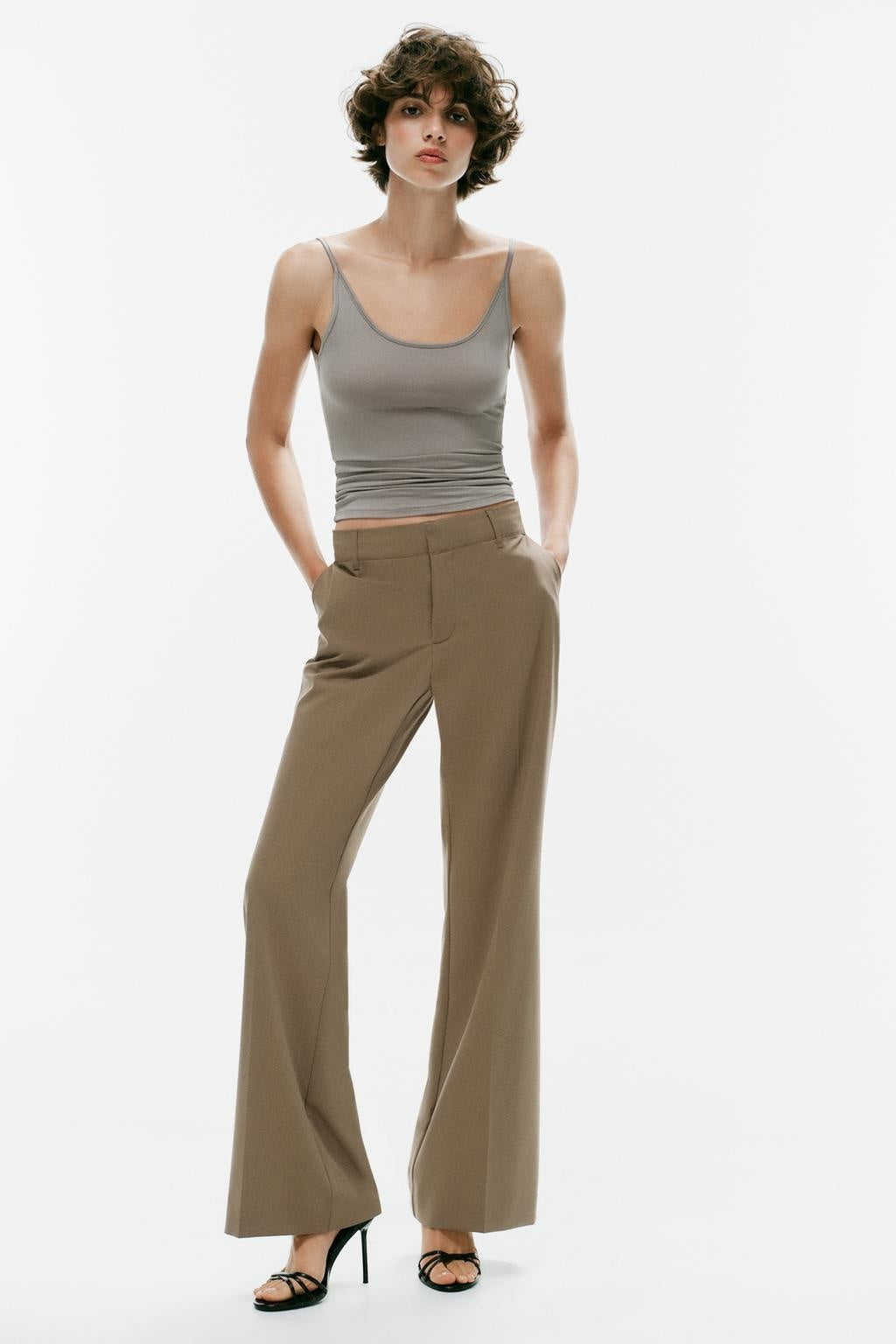 ZA Tailored Straight-Leg Trousers