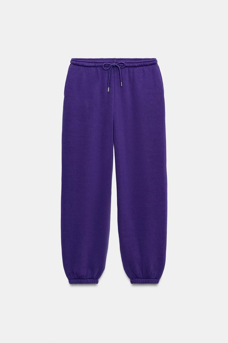 ZA Relaxed Zip-Up Sweatshirt &amp; Jogger Set