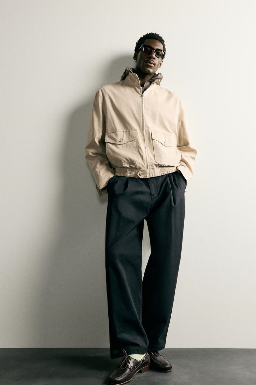 ZA Utility Pocket Zip-Up Jacket