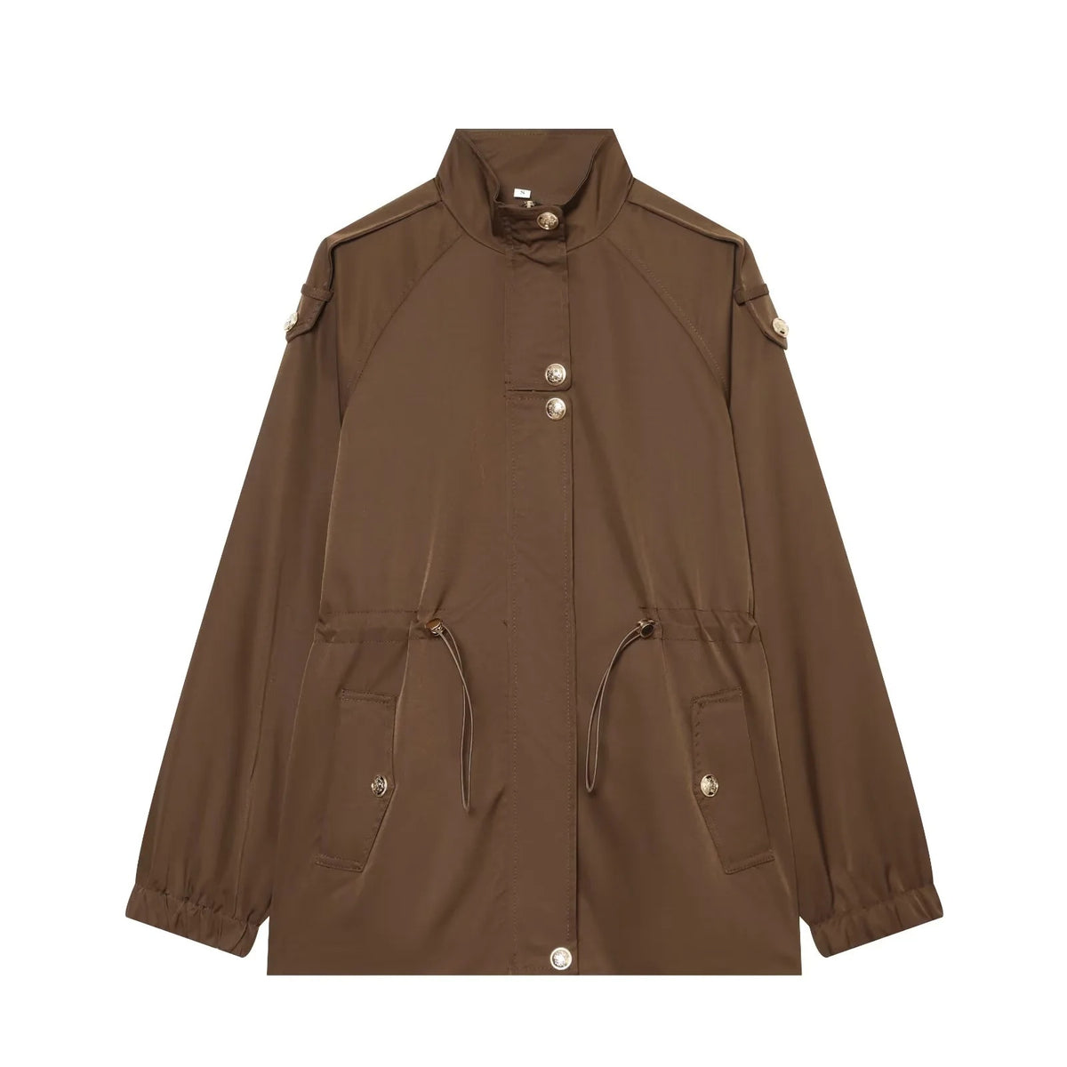 ZA Drawstring Waist Utility Jacket