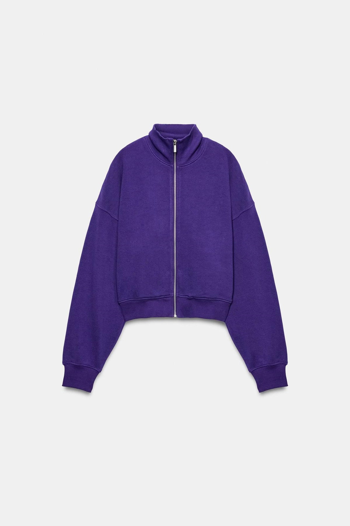 ZA Relaxed Zip-Up Sweatshirt &amp; Jogger Set