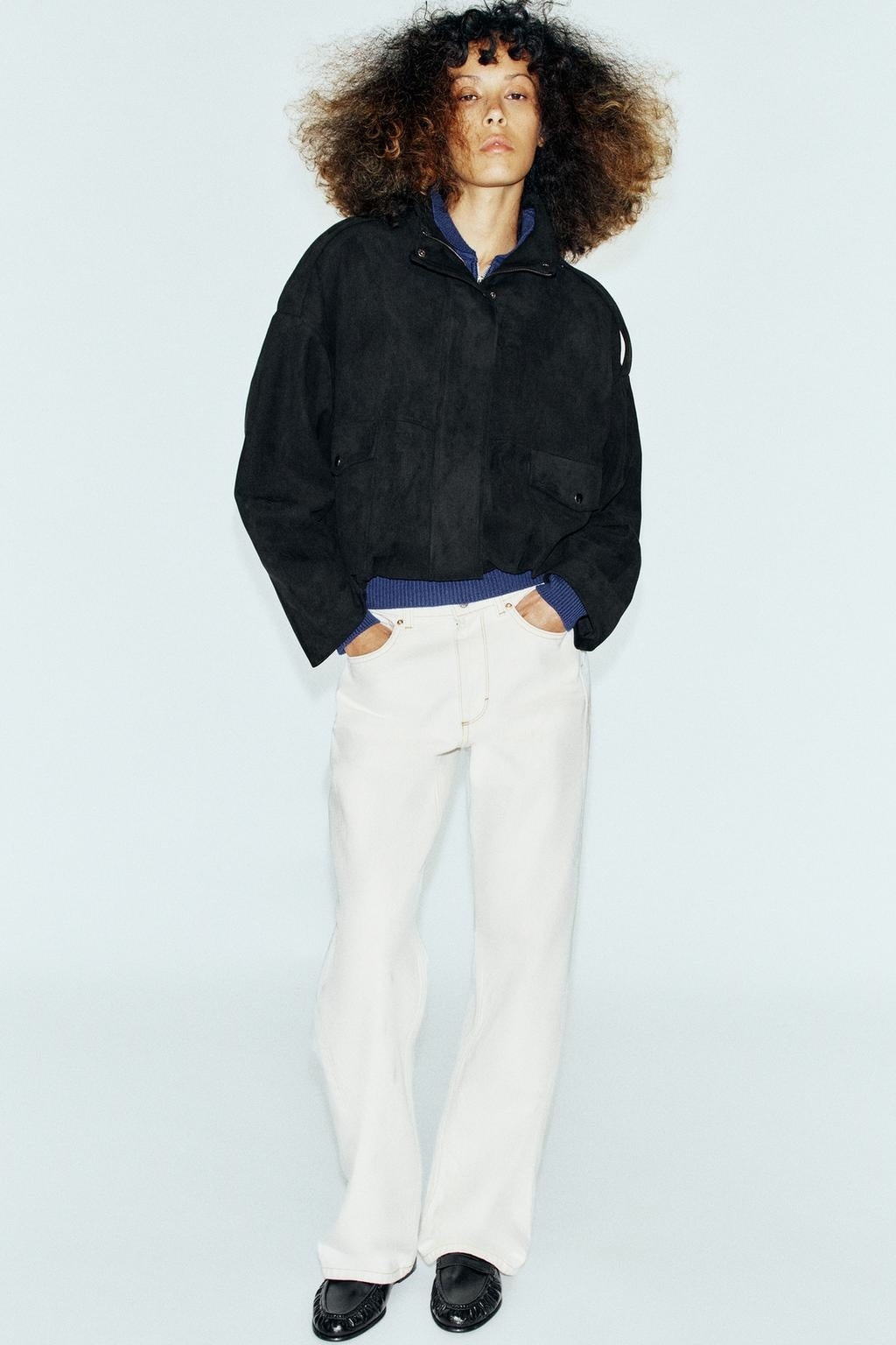 ZA Women’s Black Utility Jacket