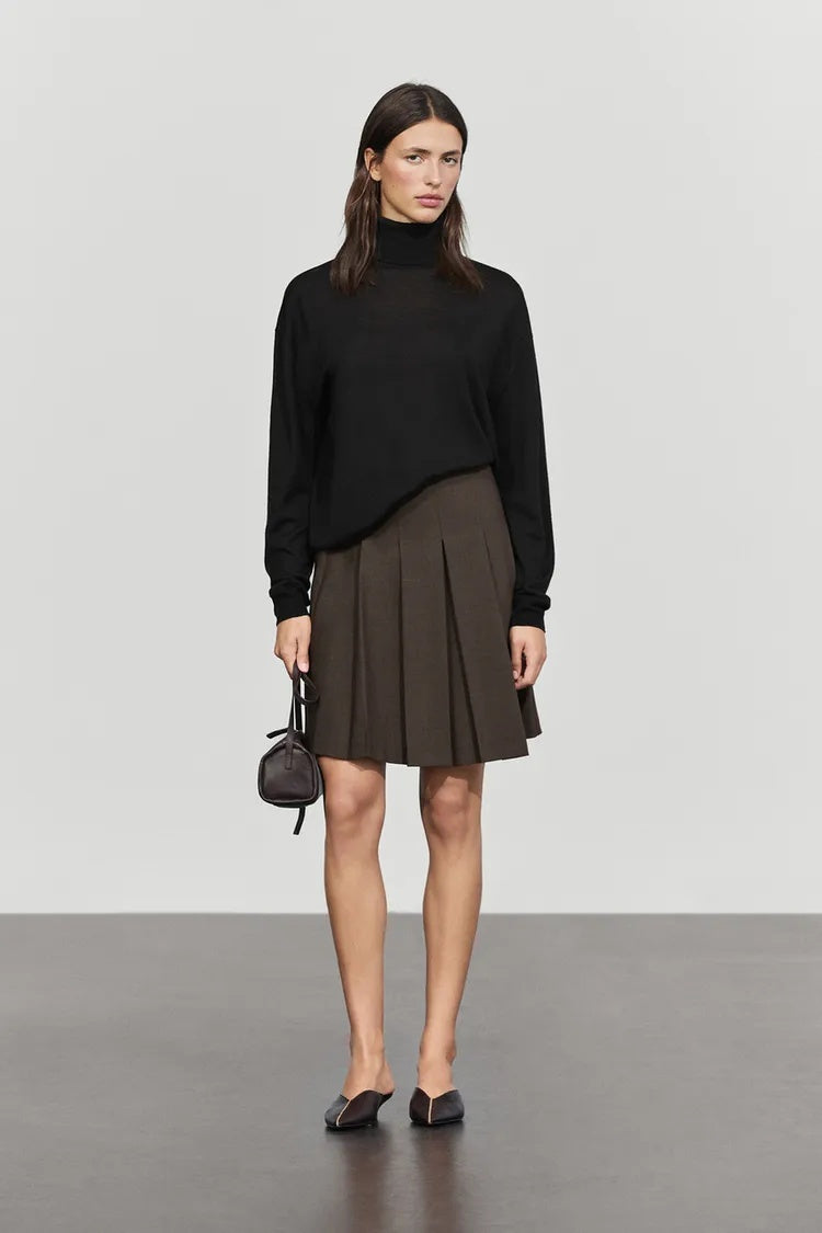 MD Pleated Mini Skirt