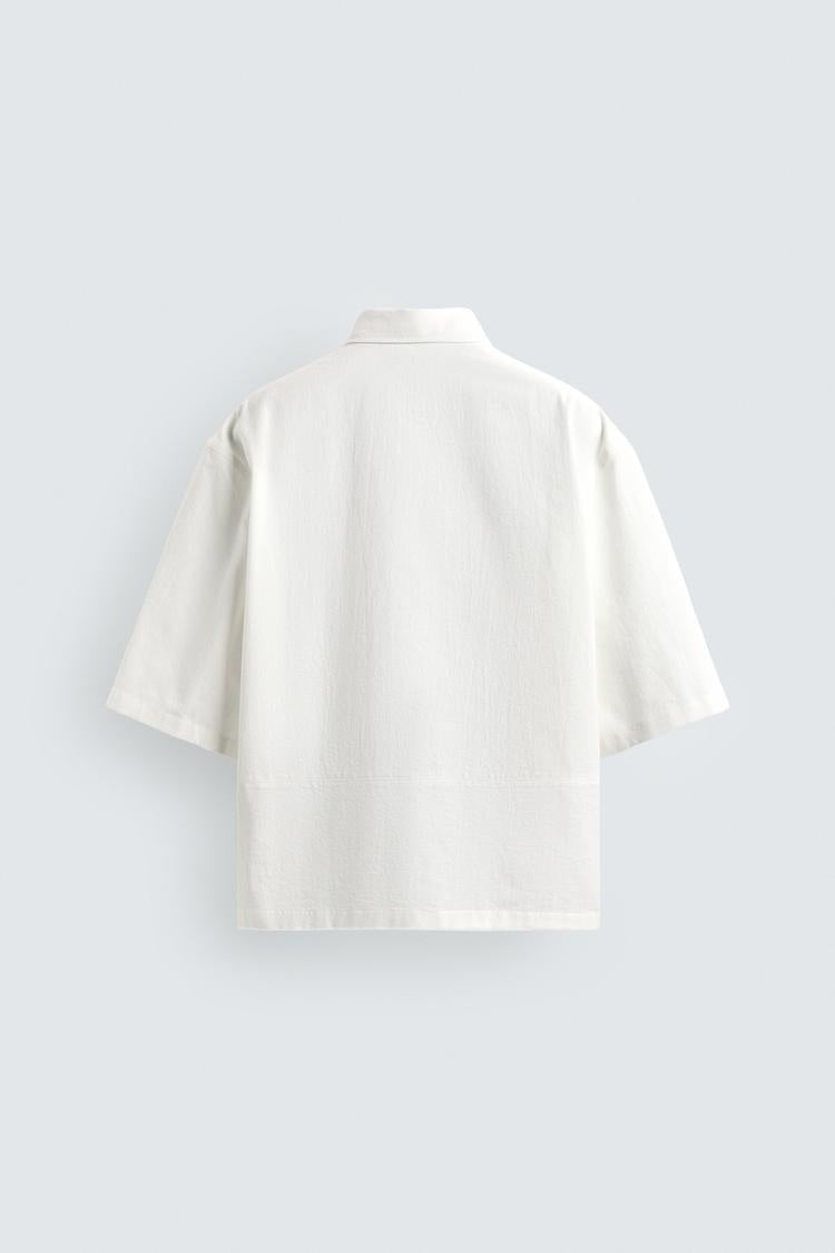 ZA Relaxed Short-Sleeve Shirt