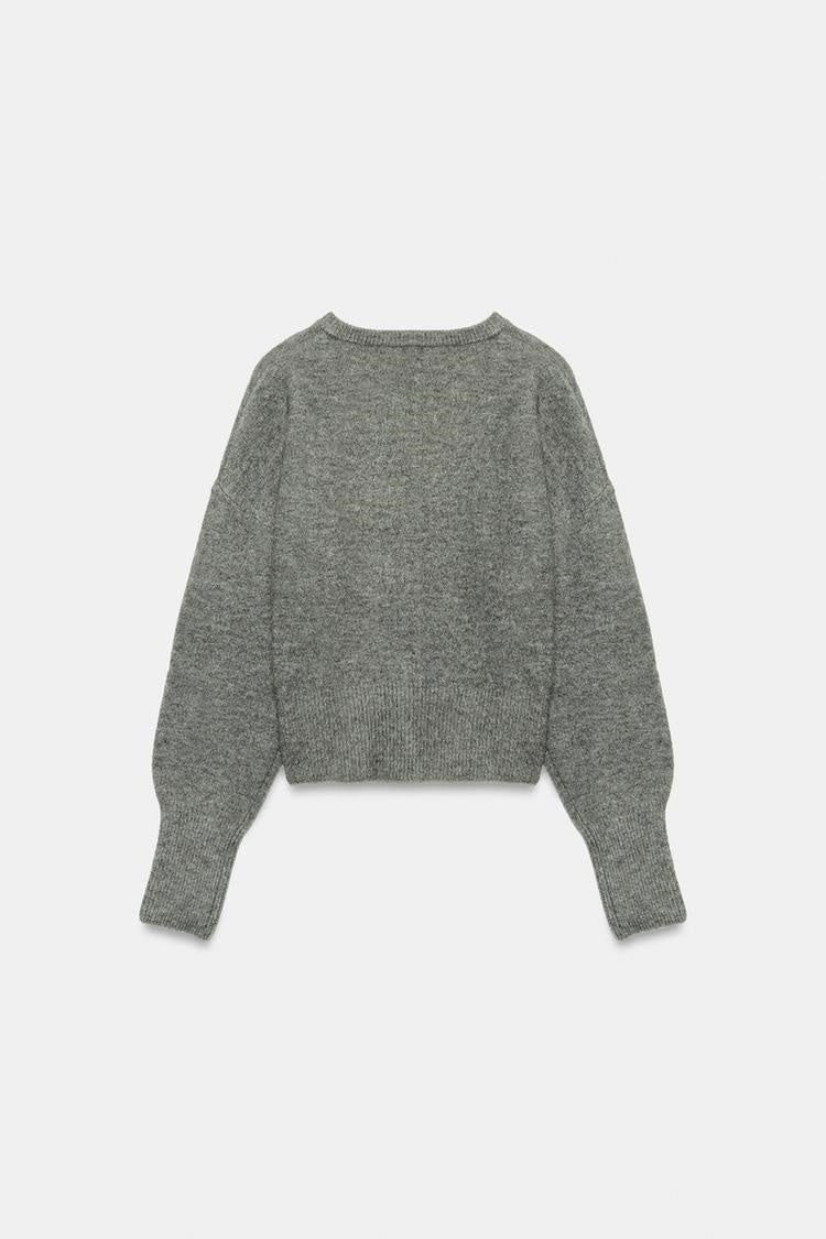 ZA Soft Knit Button-Up Cardigan