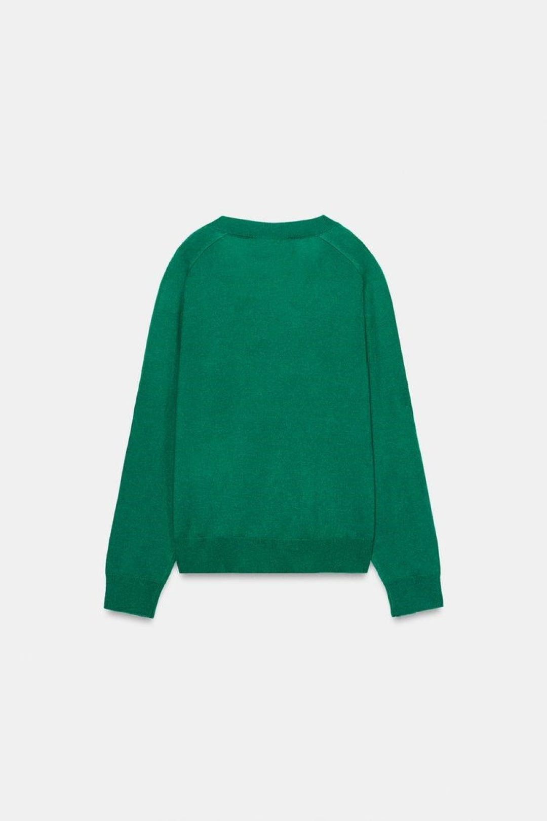 ZA Relaxed V-Neck Knit Sweater