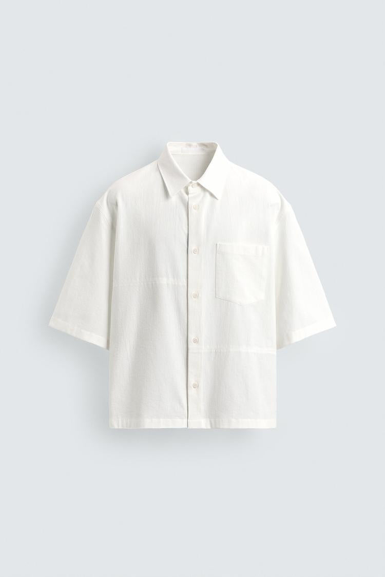 ZA Relaxed Short-Sleeve Shirt