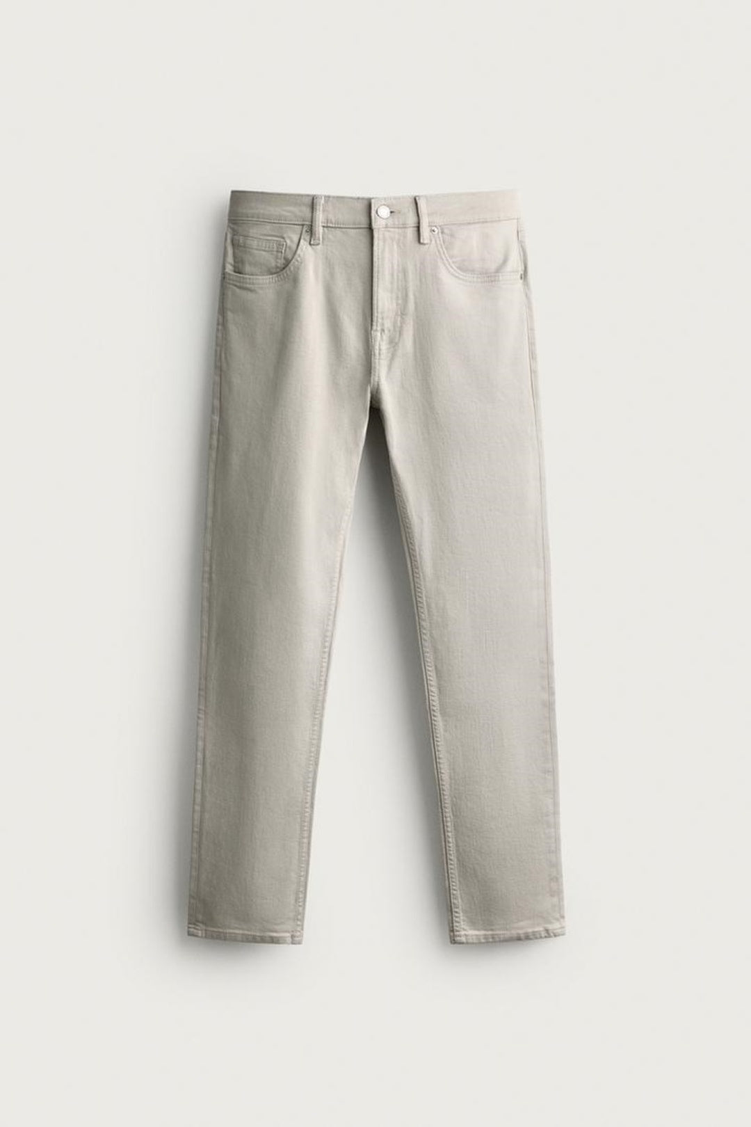ZA Straight-Fit Washed Jeans