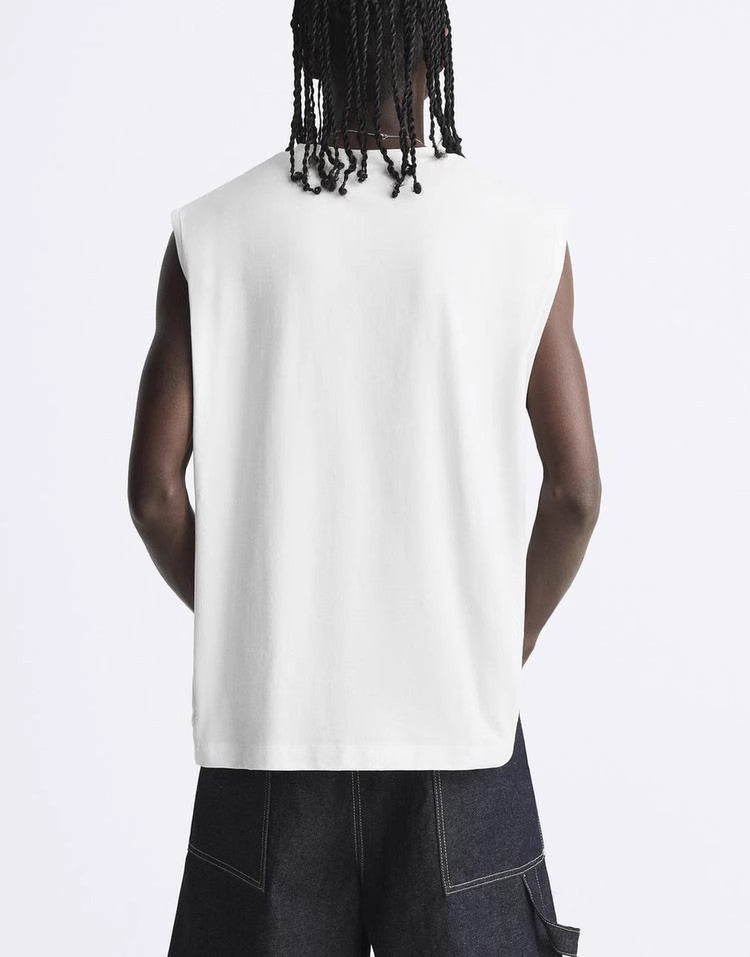 ZA  Relaxed Sleeveless Tank Top