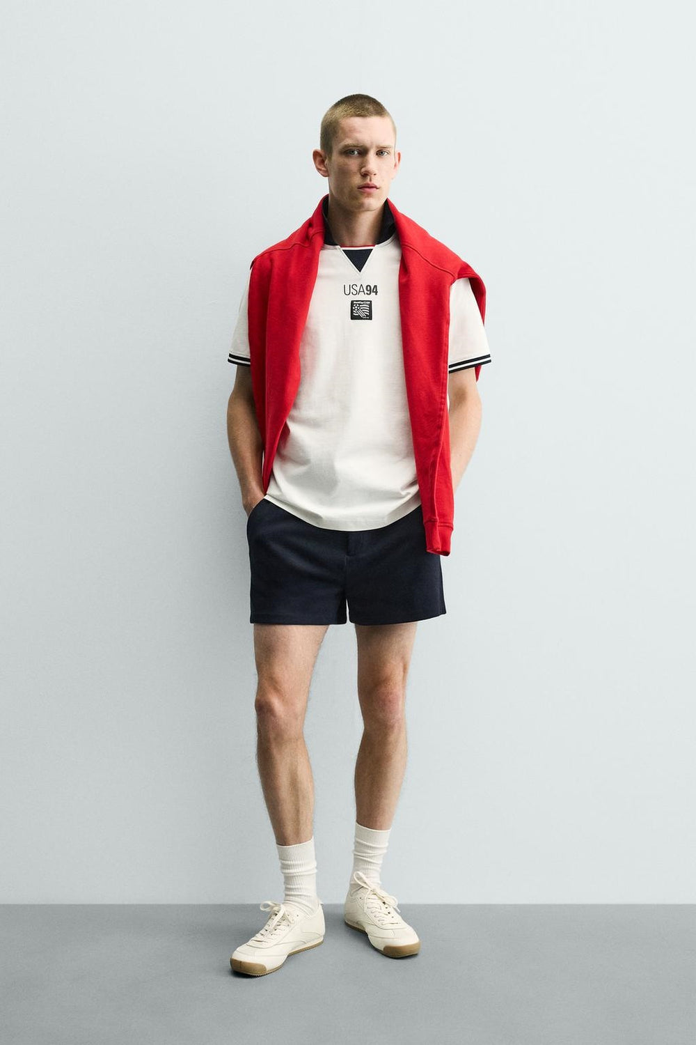 ZA USA 94 Retro Polo T-Shirt