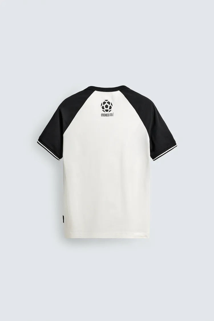 ZA Mexico 70 Football Raglan T-Shirt