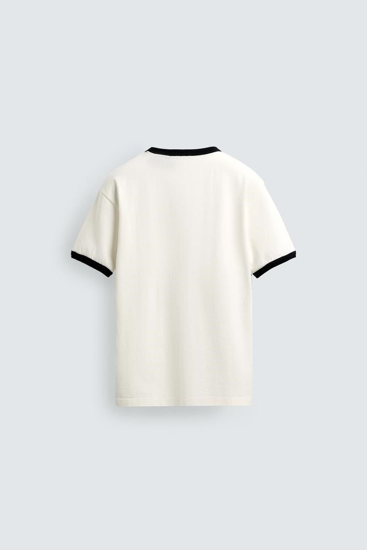 World Cup Football Graphic Ringer T-Shirt