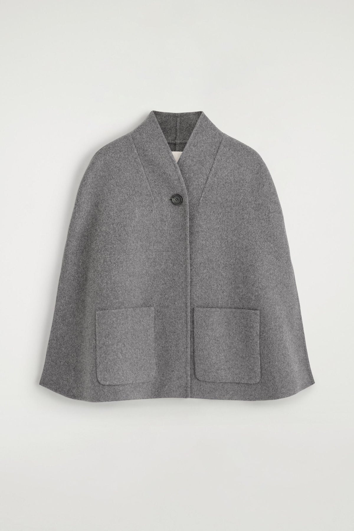 CS Shawl Collar Cape Jacket