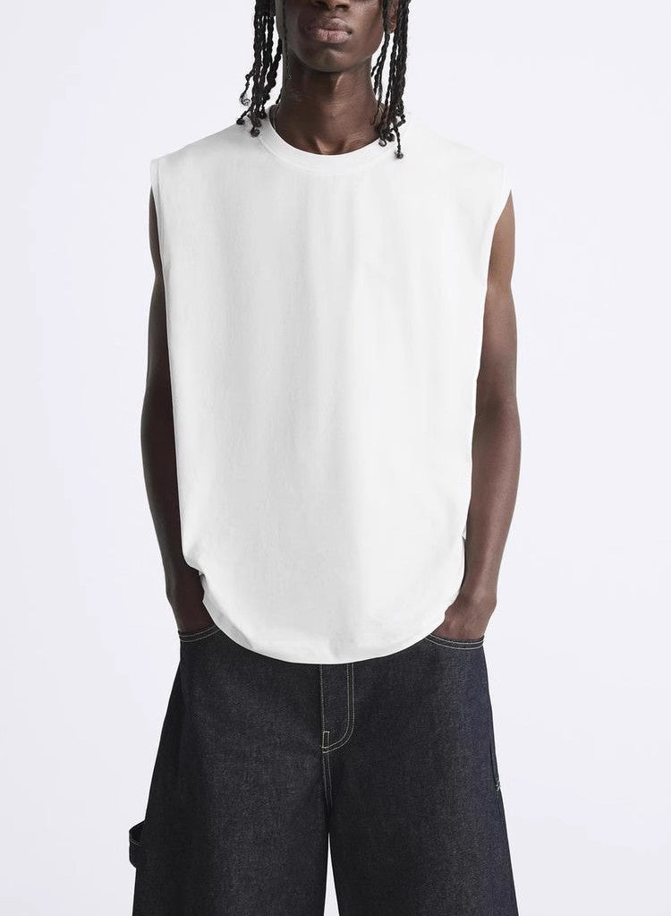 ZA  Relaxed Sleeveless Tank Top