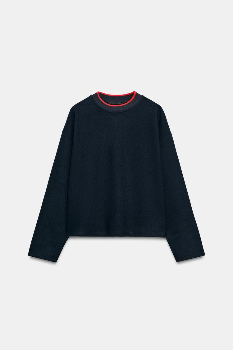 ZA Relaxed Knit Two-Piece Set